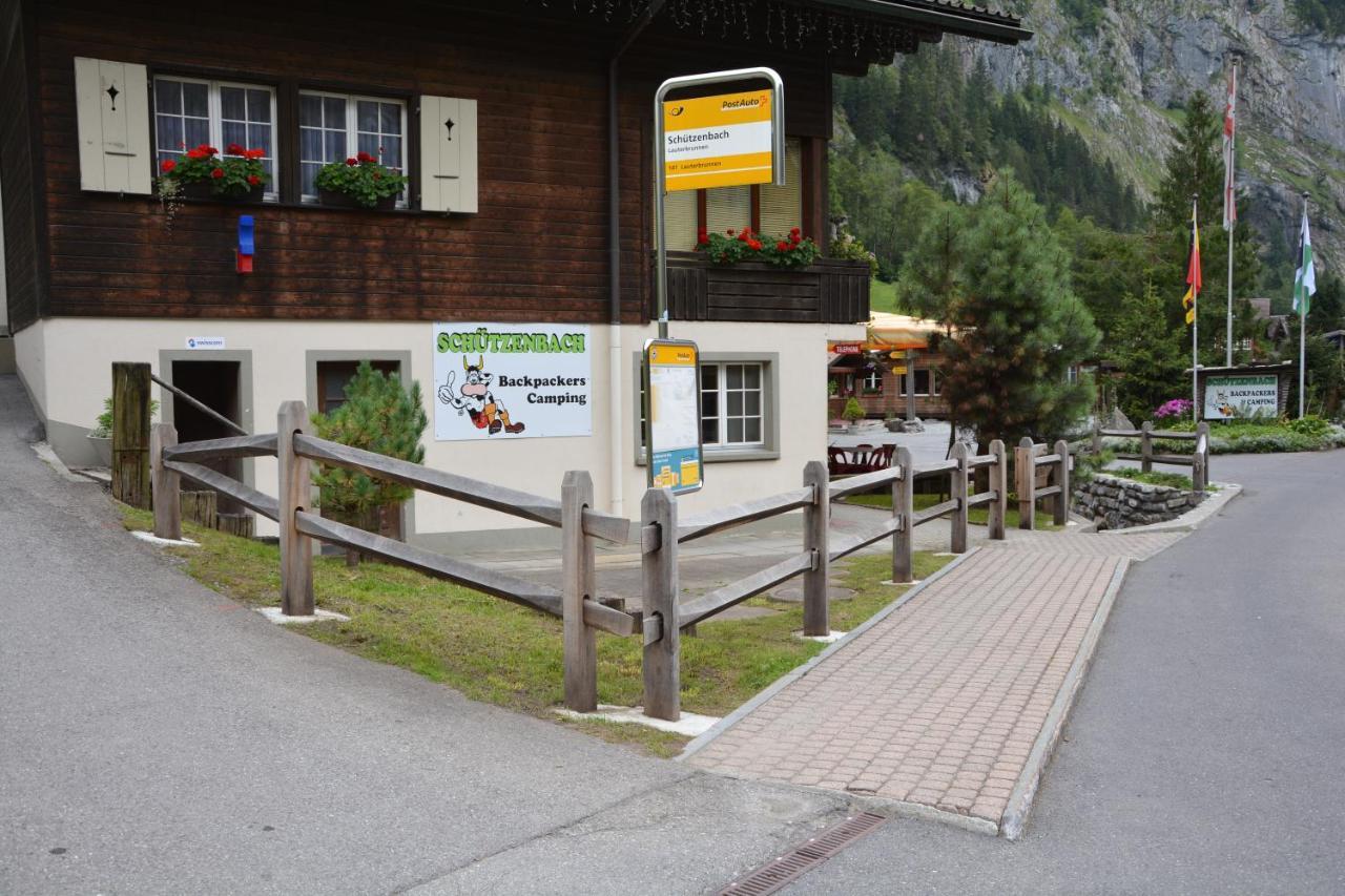 A Pousada Schutzenbach Backpackers For Adults 18-34 Lauterbrunnen Exterior foto