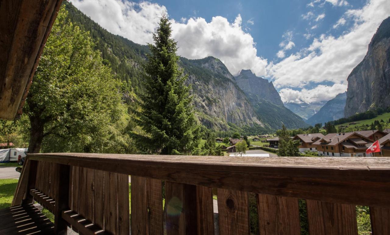 A Pousada Schutzenbach Backpackers For Adults 18-34 Lauterbrunnen Exterior foto